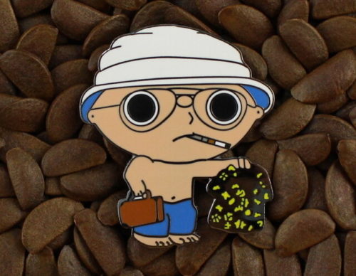 BHO Bassnectar Stewie S. Thompson Pins Gonzo Duke Fear and Loathing Pin