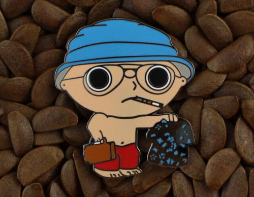 BHO Bassnectar Stewie S. Thompson Pins Gonzo Duke Fear and Loathing Pin