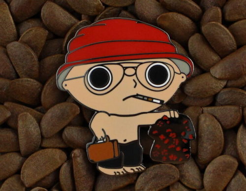 BHO Bassnectar Stewie S. Thompson Pins Gonzo Duke Fear and Loathing Pin