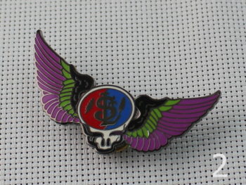 Grateful Dead Pins USD Steal Your Face Skull Pin
