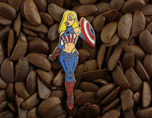 Jessica Rabbit Pins Captain America The Avengers Pin