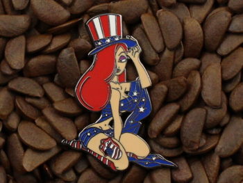 Jessica Rabbit Pins Rolling Stones Uncle Sam Patriotic Pin