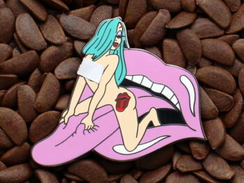 Jessica Rabbit Pins Fantasy Pin Rolling Stones Tongue