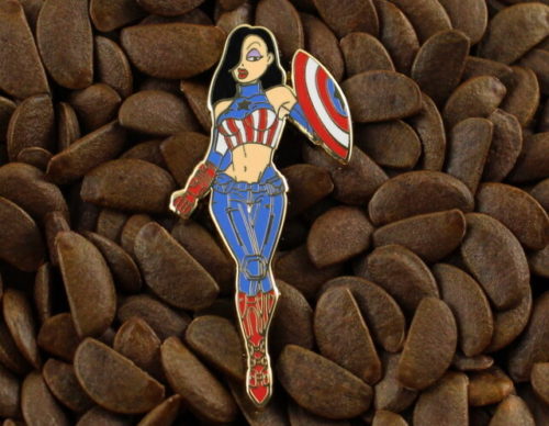 Jessica Rabbit Pins Captain America The Avengers Pin