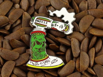 BHO Pins Rasta Burner Pin