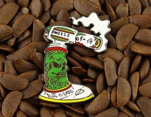 BHO Pins Rasta Burner Pin