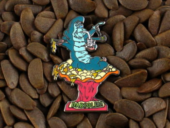 BHO Pins Alice In Wonderland Caterpillar Dab Dabbing Oil 420 710 Pin