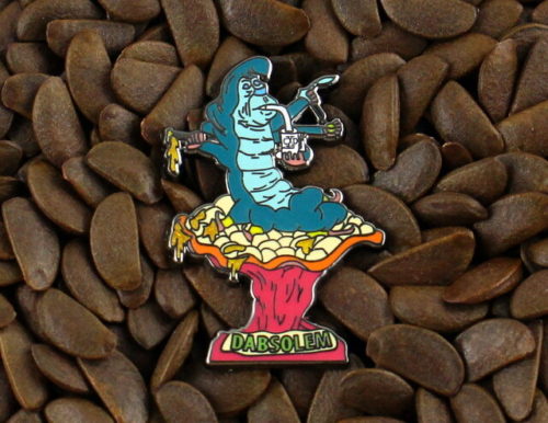 BHO Pins Alice In Wonderland Caterpillar Dab Dabbing Oil 420 710 Pin