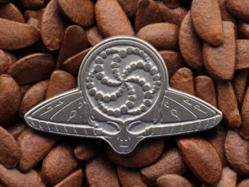 Grateful Dead Pins Steal Your Face Man Spaceship Pin