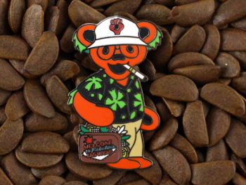 BHO Grateful Dead Bear Pins Dancing Duke Gonzo Fear & Loathing Las Vegas Pin