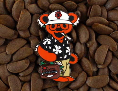 BHO Grateful Dead Bear Pins Dancing Duke Gonzo Fear & Loathing Las Vegas Pin