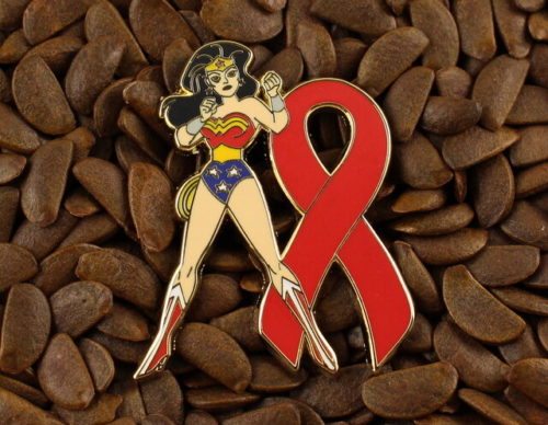 Red Ribbon Pin Jessica Rabbit Pins Patriots Wonder Woman