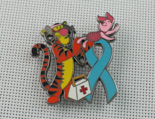 Blue Ribbon Pins Tigger Piglet Red Cross Doctor Pin