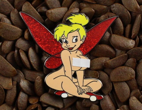 Tinkerbell Pins Tinker Bell Pin Fantasy Sitting In Birthday Suit