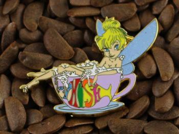 Tinker Bell Pins Fantasy Tinkerbell Bath Tub Coffee Cup Phish Pin