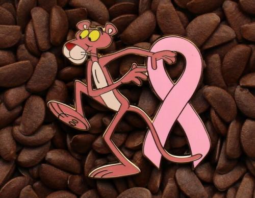 Ribbon Pin Pink Panther Pins