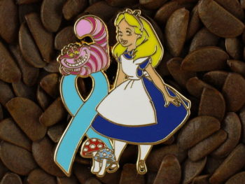 Blue Ribbon Pins Alice Cheshire Cat Pin