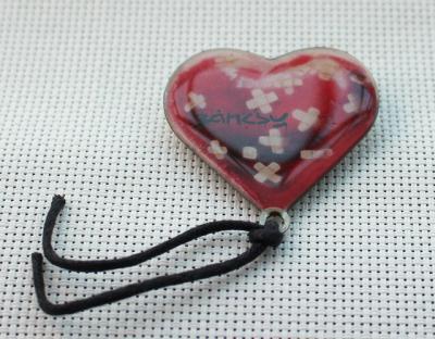 Banksy Pins Woundplast Heart Balloon Pin