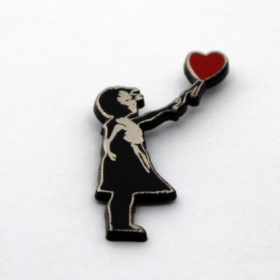 | Banksy Art Pins Girl With Balloon Pin There is Always Hope