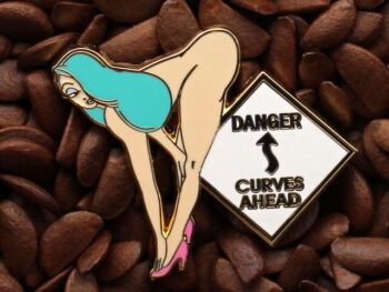 Jessica Rabbit Pins Fantasy Pin Twerk It Curves Ahead Badge