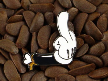 BHO Pins Mickey Hand Honey Oil Pin